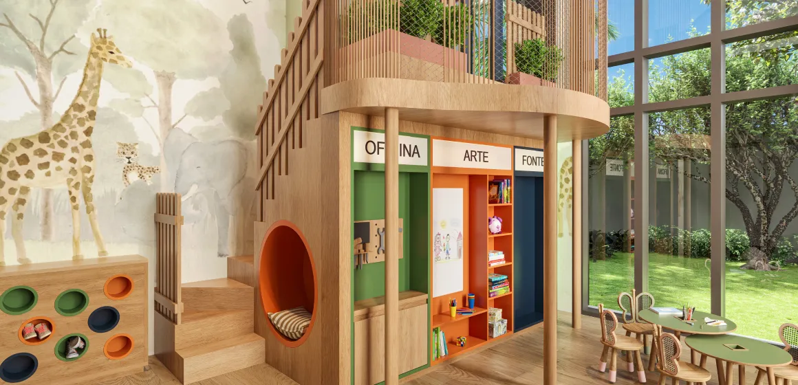 Perspectiva Ilustrada da Brinquedoteca